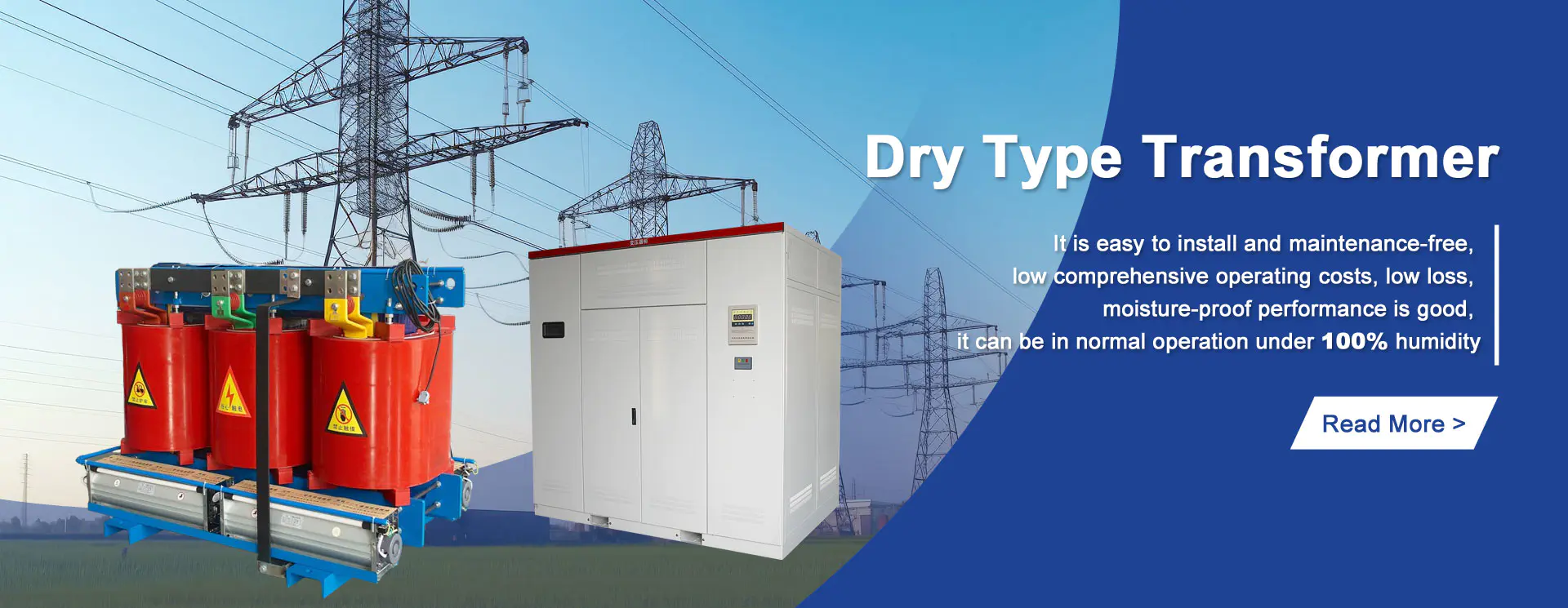 Fábrica de transformadores secos de 30kva