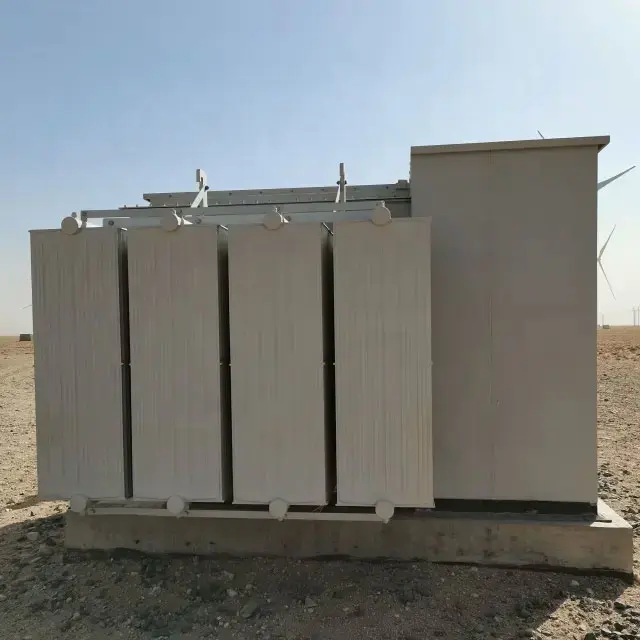 Como funciona a relação de tensão em um transformador de energia eólica de 1600kVA?